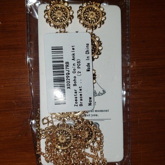 🎊2X HOST PICK🎊Boho Coin Anklet Bracelet - Picture 7 of 7